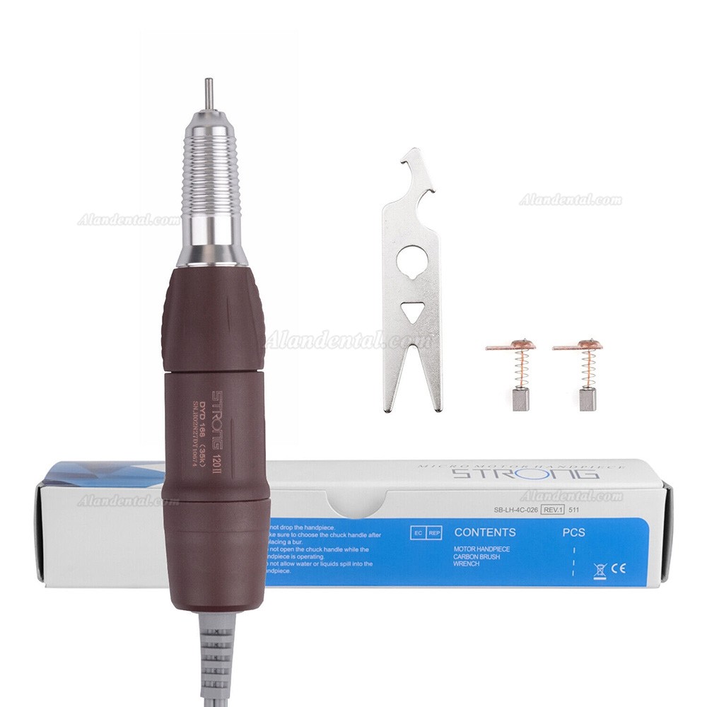 STRONG 120 Dental Lab Micro Motor Handpiece 35000RPM 2.35mm